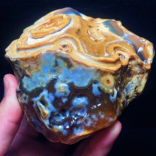 Natural China's Gobi Desert Gobi Agate Eyes Agate Crystal Healing