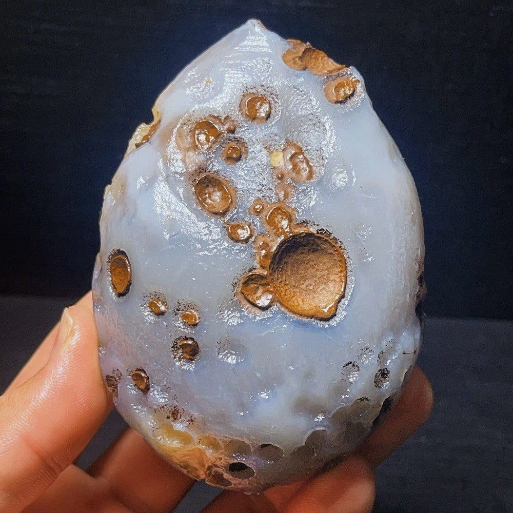 531G Natural China's Gobi Desert Gobi Agate Eyes Agate Crystal Healing