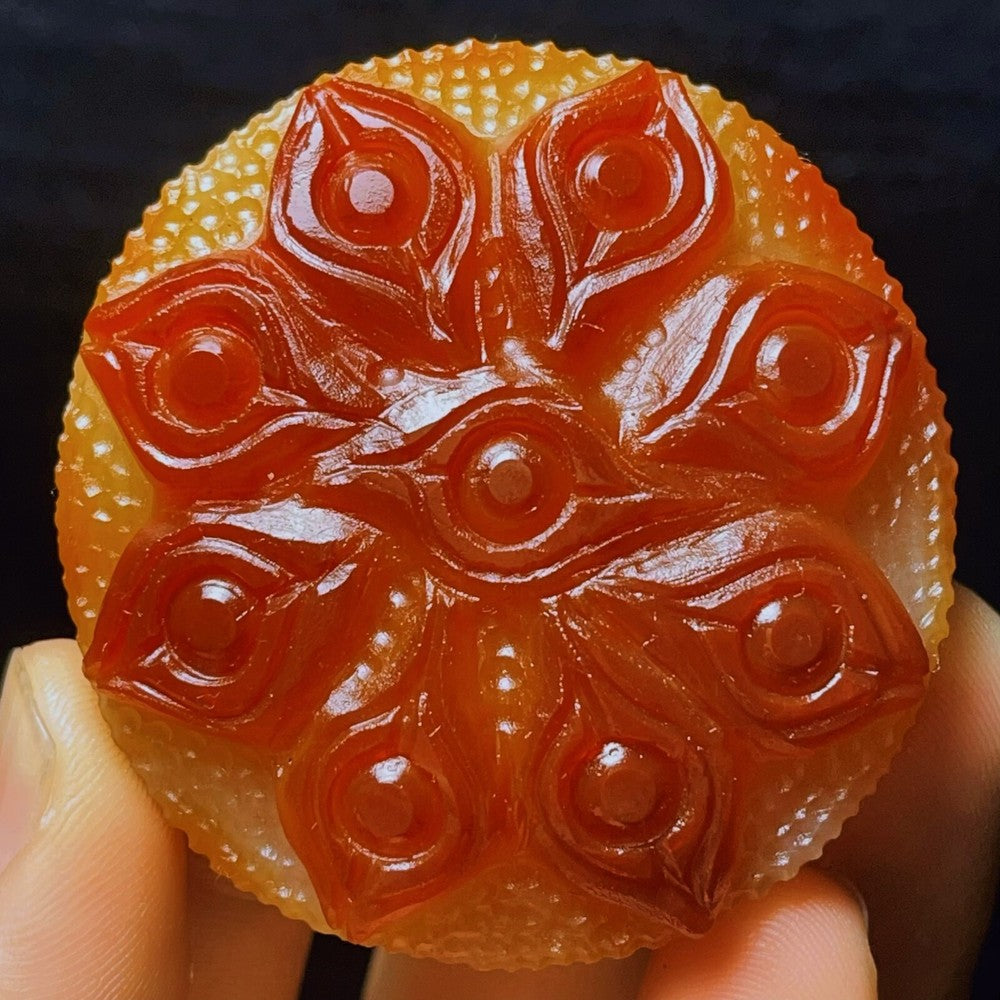 88G Natural Gobi Agate Eyes Agate Crystal Stone Madagascar