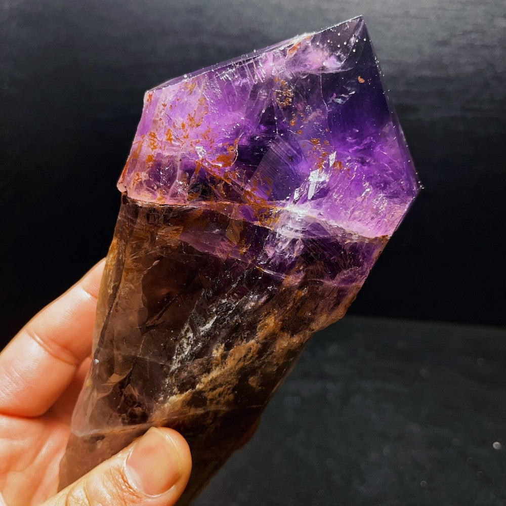 Natural Amethyst Tower Crystal Stone Healing