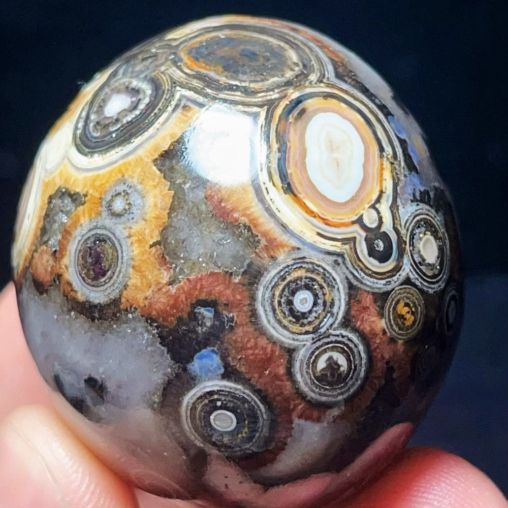 Natural Gobi Agate Eyes Agate Crystal Stone Madagascar