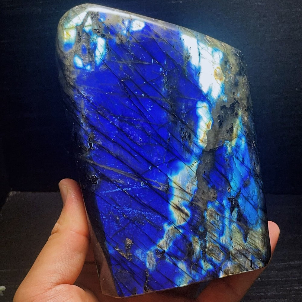 1664G Natural Polished labradorite Crystal Healing