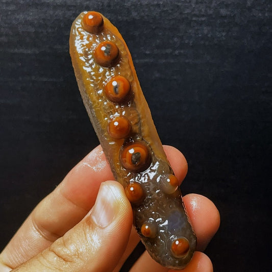 Natural Gobi Agate Eyes Agate Crystal Stone