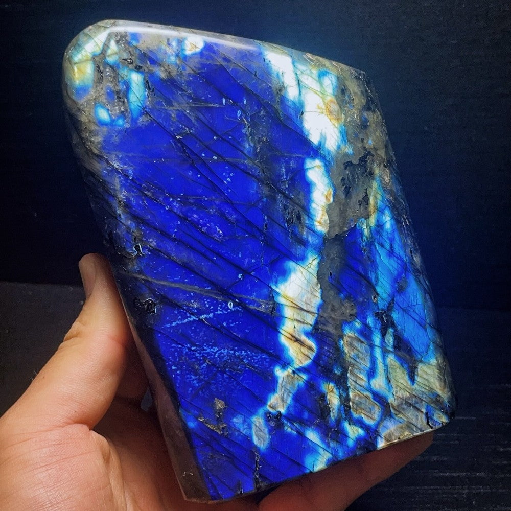 1664G Natural Polished labradorite Crystal Healing
