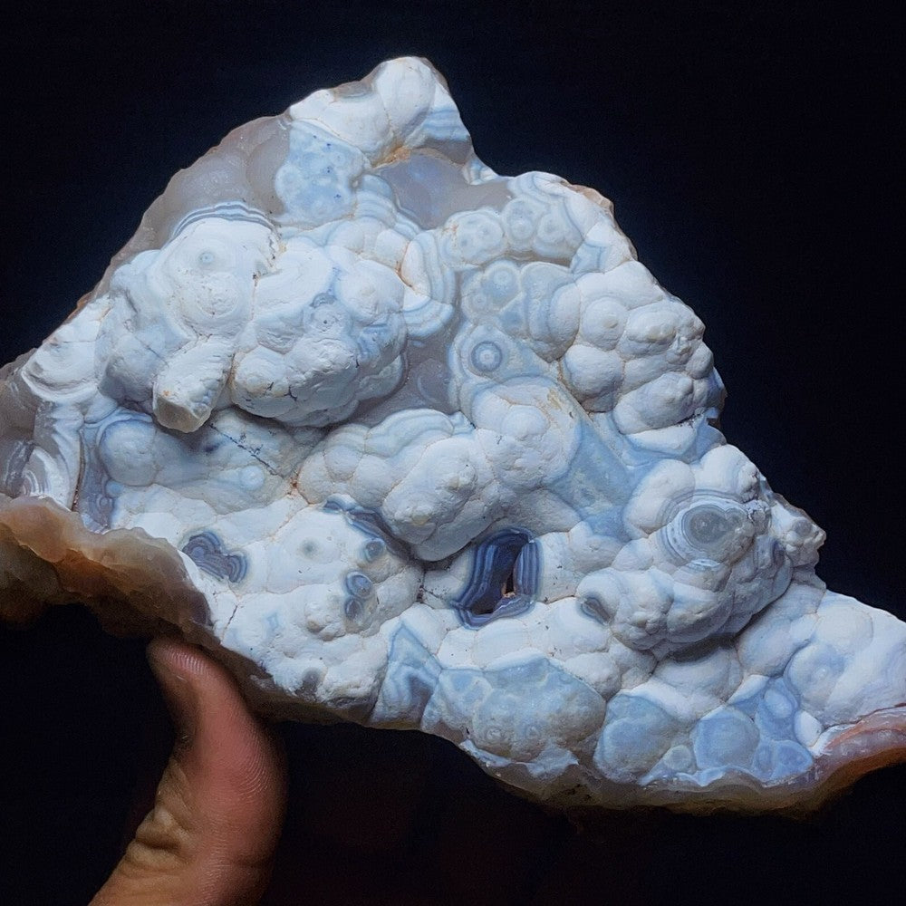 766G Natural China's Gobi Desert Gobi Agate Eyes Agate Crystal Healing