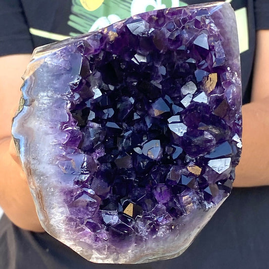 4.29LB Natural amethyst cave quartz crystal cluster mineral specimen healing