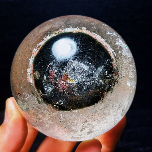 586G Natural Phantom Quartz Garden Quartz Eyes Crystal Stone Healing