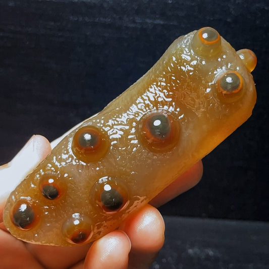 Natural Gobi Agate Eyes Agate Crystal Stone Madagascar