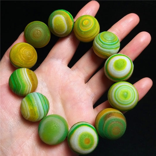 Colorful Gobi Agate Eye Agate Beads Bracelet Crystal Gift Collection Healing