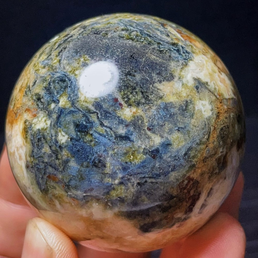 294G Natural Namibia Pietersite Gemstone Sphere/Ball Healing