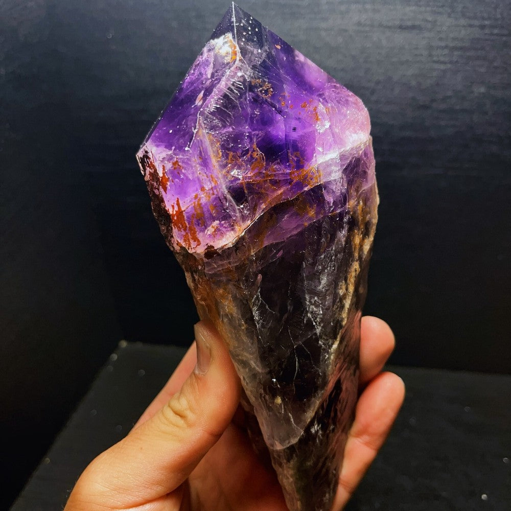Natural Amethyst Tower Crystal Stone Healing