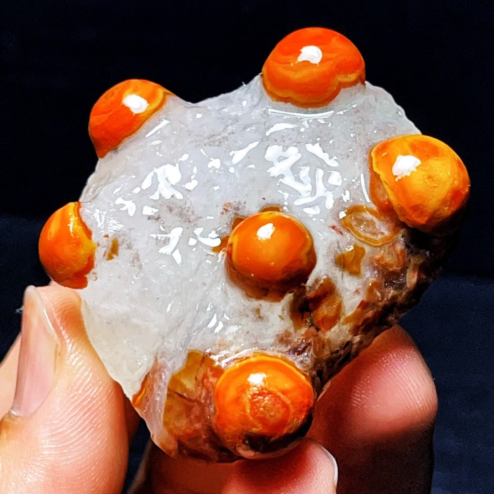 Rare Natural Gobi Agate Eyes Agate Crystal Stone Madagascar