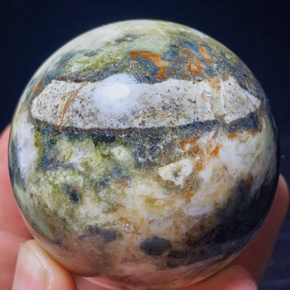 294G Natural Namibia Pietersite Gemstone Sphere/Ball Healing