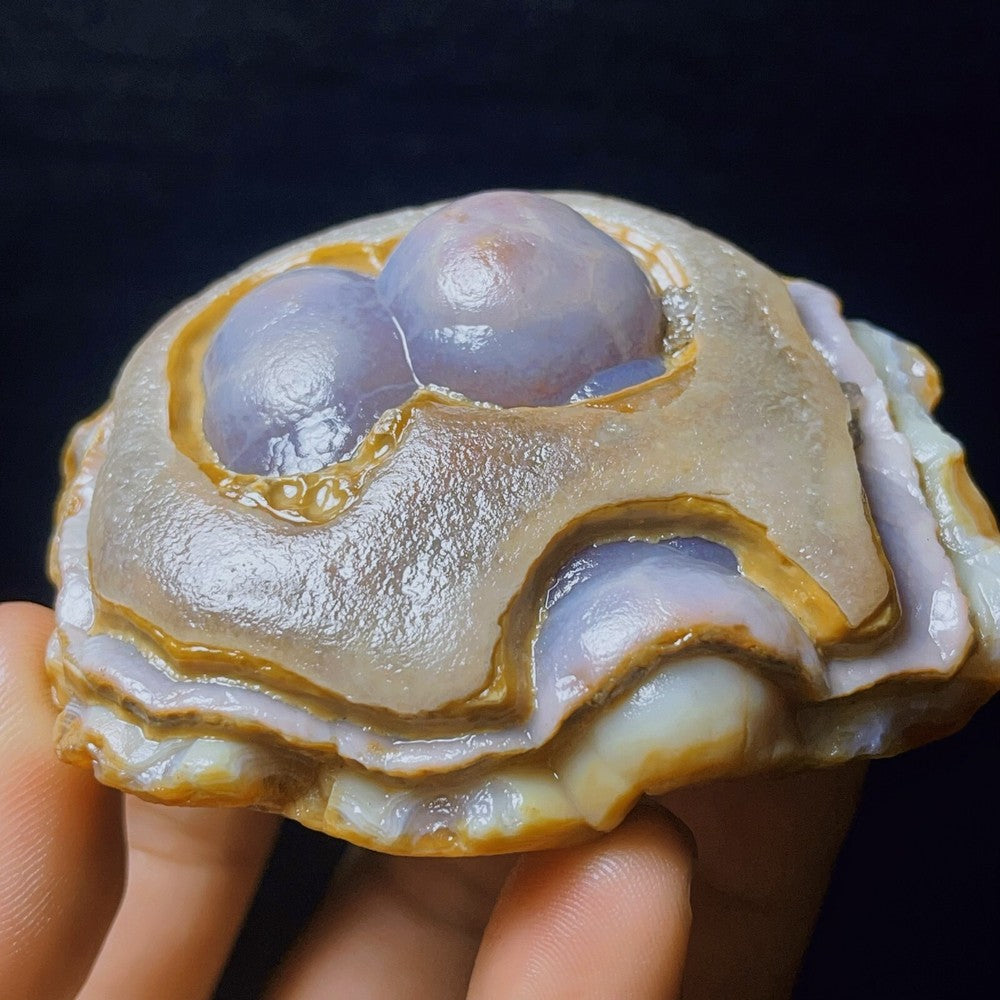 Natural Gobi Desert Gobi Agate Eyes Agate Mineral Crystal Healing