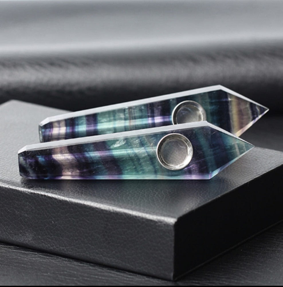 New Natural Gemstone Pipes Quartz Smoking Crystal Pipe Hand Spoon Pipe Fast Ship