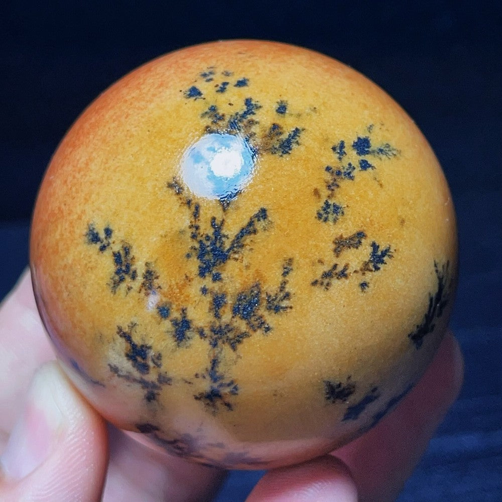 Natural Polished Ocean Jasper Sphere Ball Crystal Stone Healing