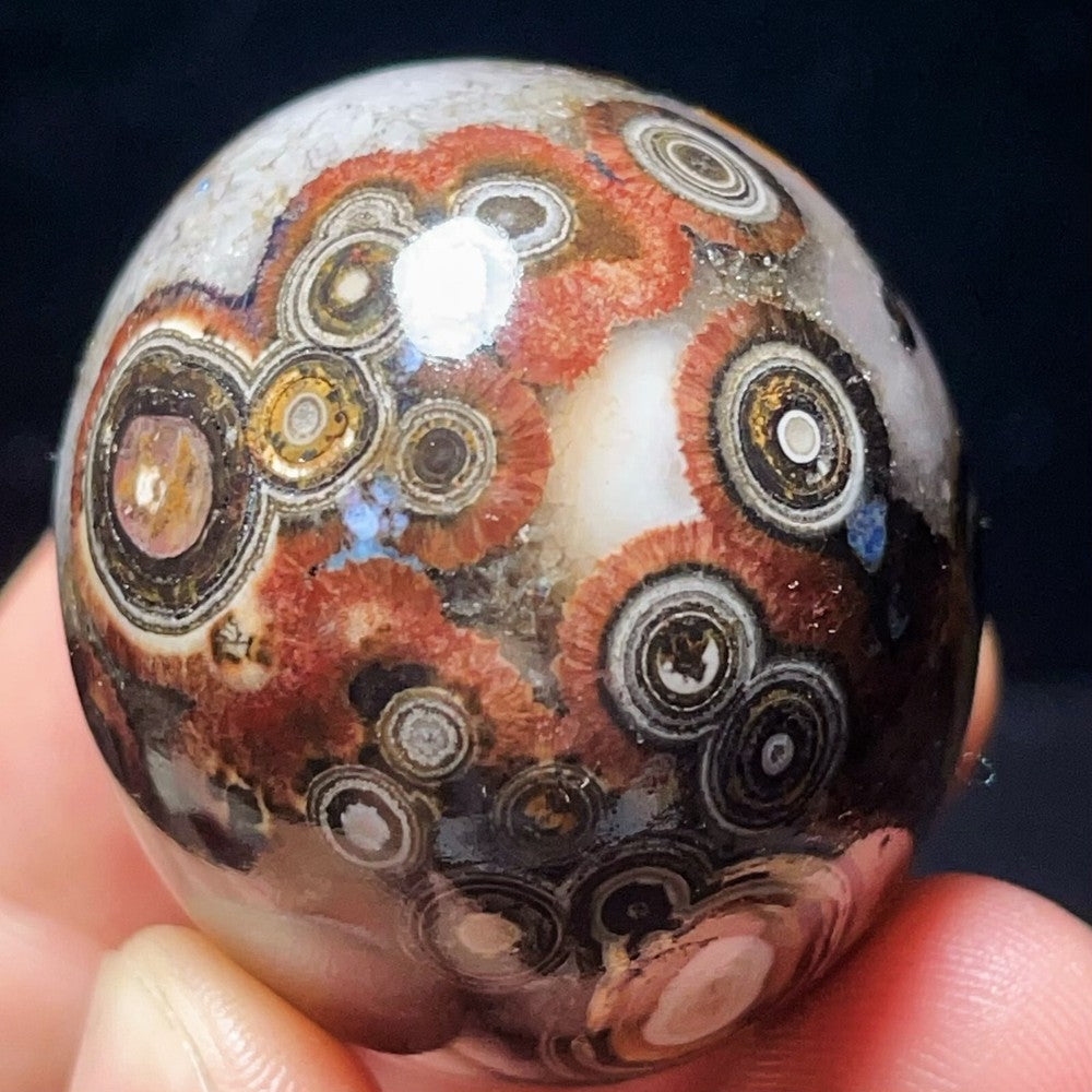 Natural Gobi Agate Eyes Agate Crystal Stone Madagascar