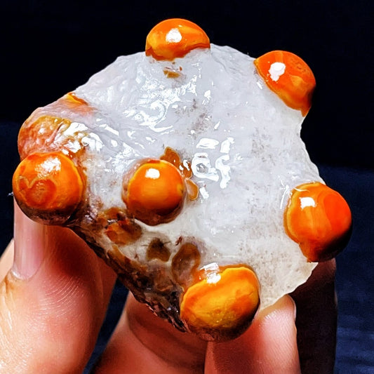 Rare Natural Gobi Agate Eyes Agate Crystal Stone Madagascar