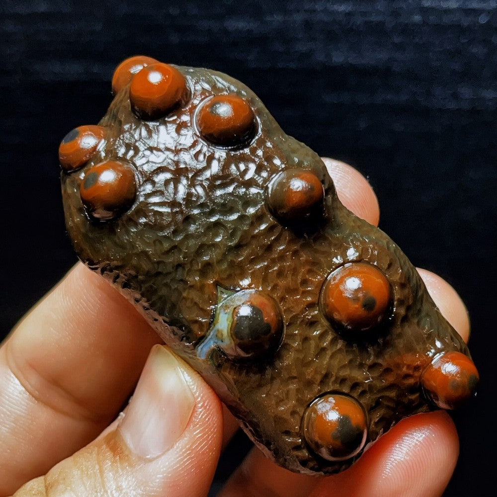 Natural Gobi Agate Eyes Agate Crystal Stone Healing