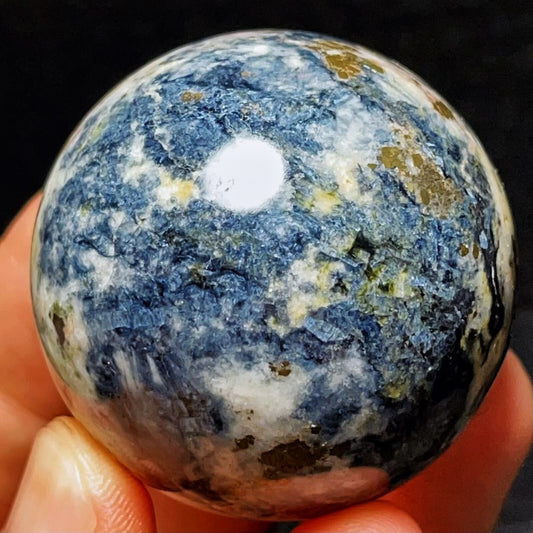 156G Natural Namibia Pietersite Gemstone Sphere/Ball Healing