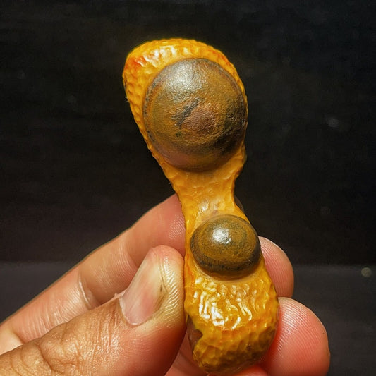 Natural Gobi Agate Eyes Agate Crystal Stone Healing