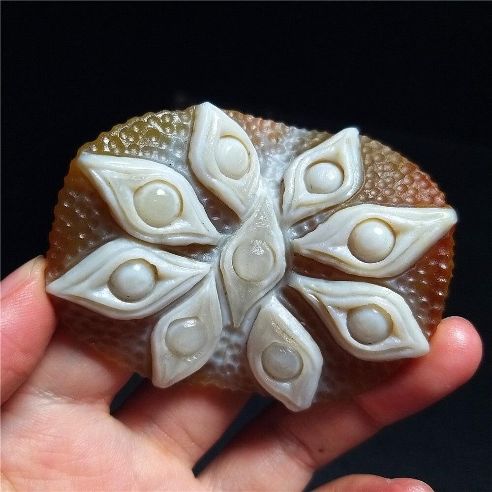 Natural Beautiful Gobi Agate Eyes Agate Stone Healing Special Gift