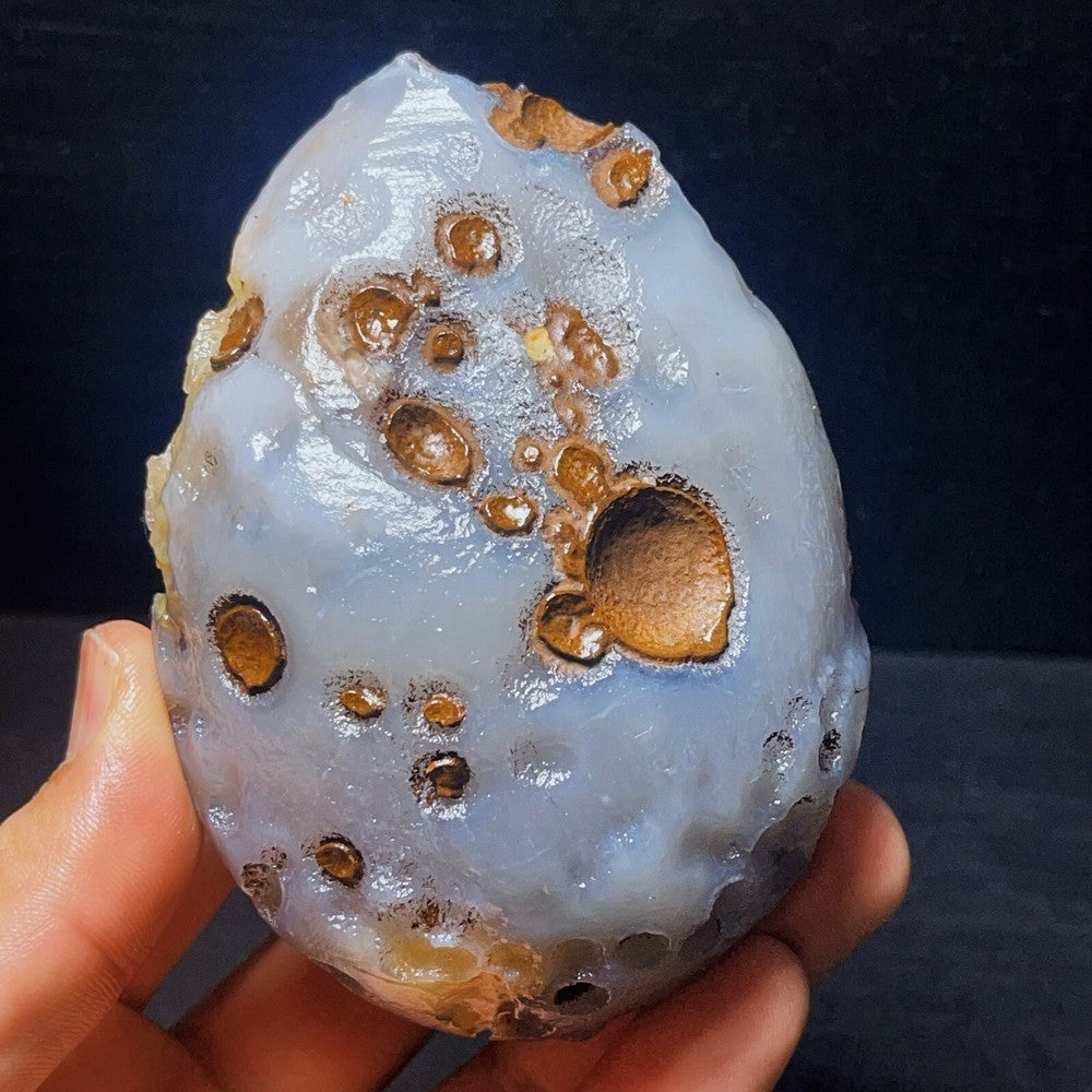 531G Natural China's Gobi Desert Gobi Agate Eyes Agate Crystal Healing