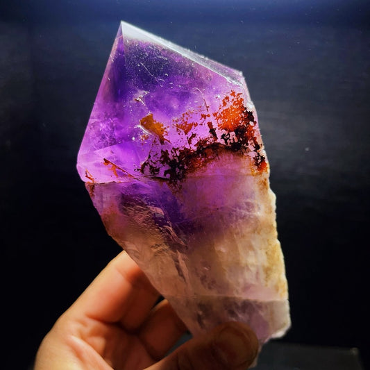 Natural Amethyst Tower Crystal Stone Healing