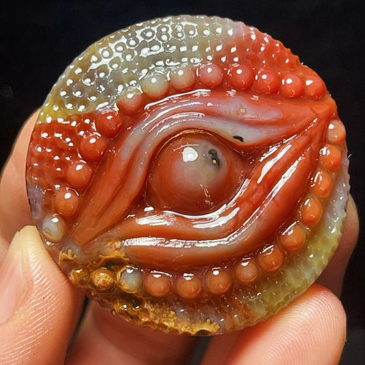 Natural Gobi Agate Eyes Agate Crystal Stone Madagascar
