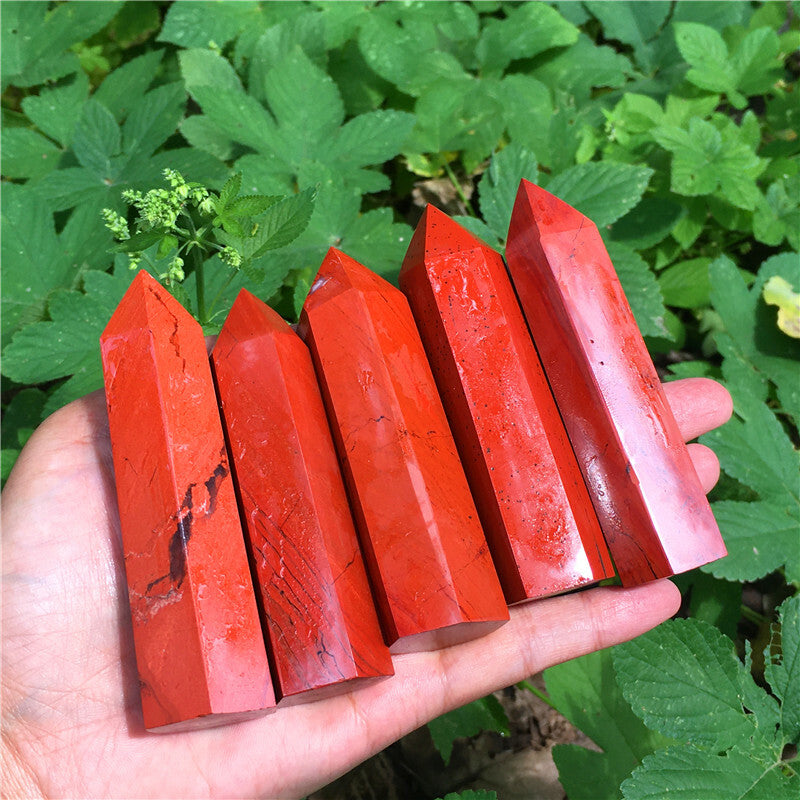 Wholesale~Natural Quartz Obelisk Crystal Tower Point Wand Reiki Healing Gift