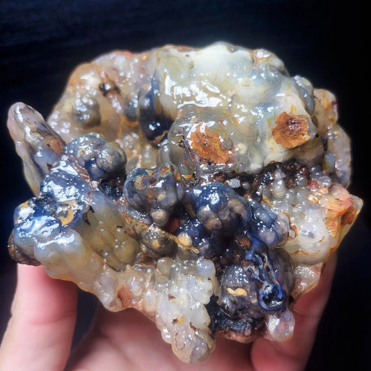 673G Natural China's Gobi Desert Gobi Agate Eyes Agate Crystal Healing