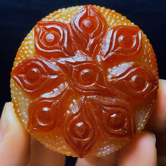 88G Natural Gobi Agate Eyes Agate Crystal Stone Madagascar