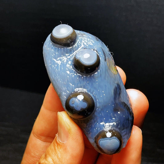 Natural Gobi Agate Eyes Agate Crystal Stone Madagascar
