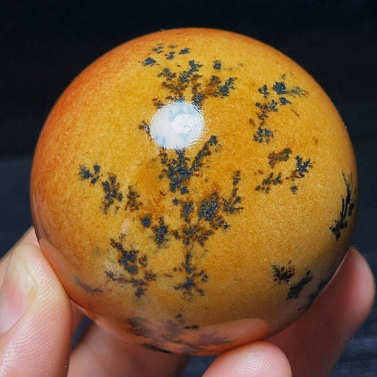 Natural Polished Ocean Jasper Sphere Ball Crystal Stone Healing