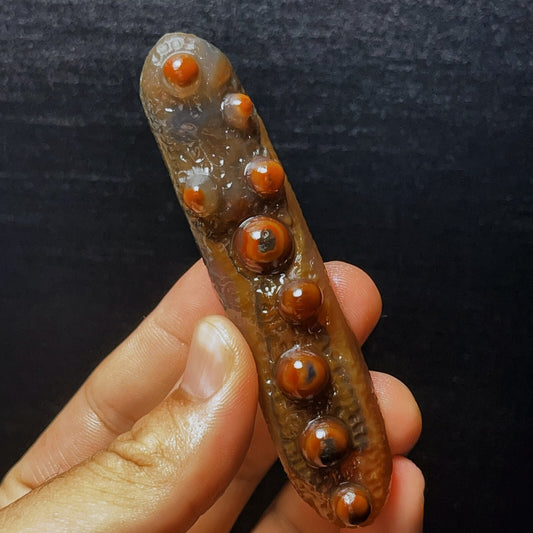 Natural Gobi Agate Eyes Agate Crystal Stone