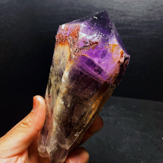 Natural Amethyst Tower Crystal Stone Healing