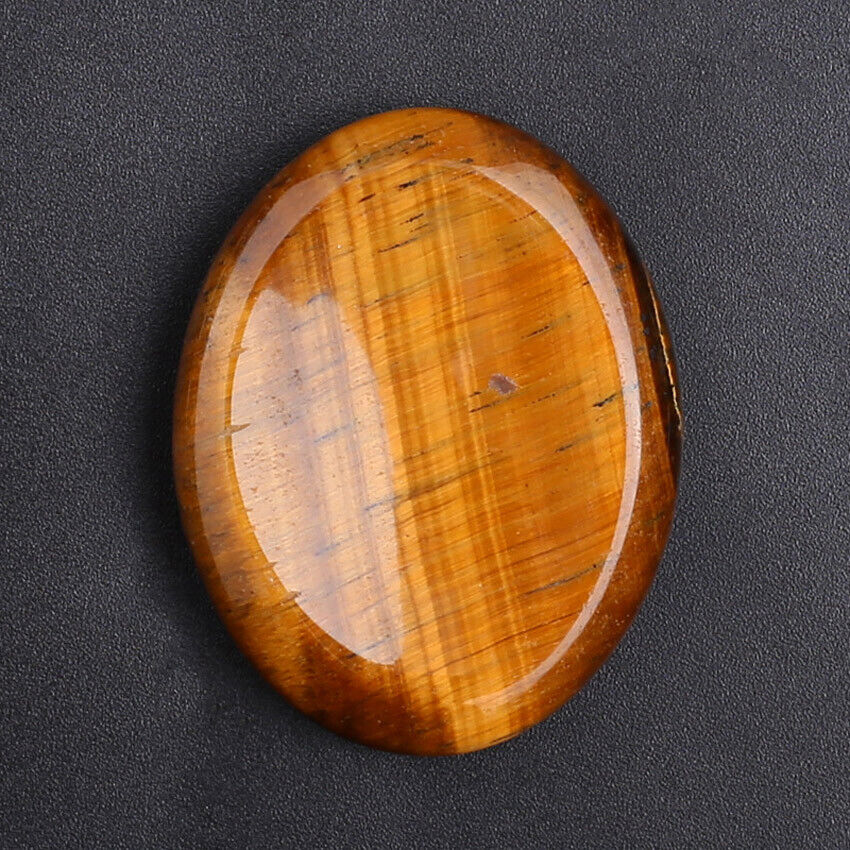 Crystals Worry Stones Flake Energy Thumb Massage Stone Energy Gemstone 35x45mm
