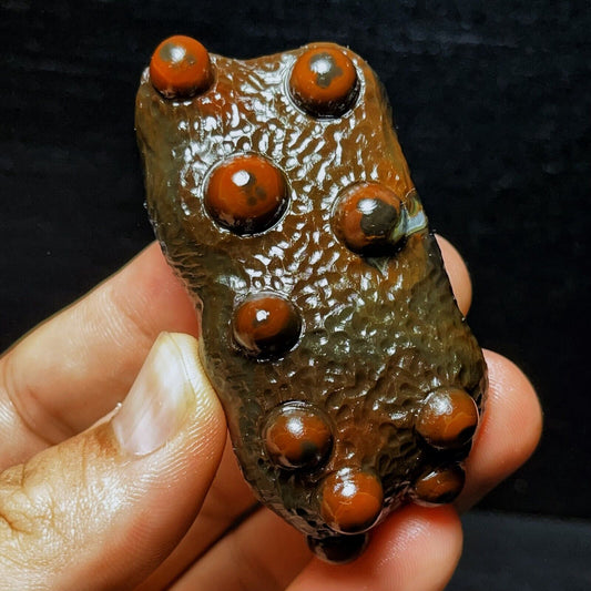 Natural Gobi Agate Eyes Agate Crystal Stone Healing