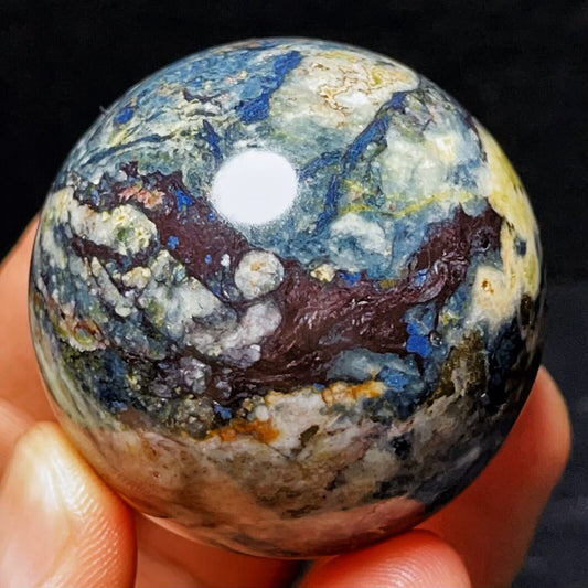156G Natural Namibia Pietersite Gemstone Sphere/Ball Healing