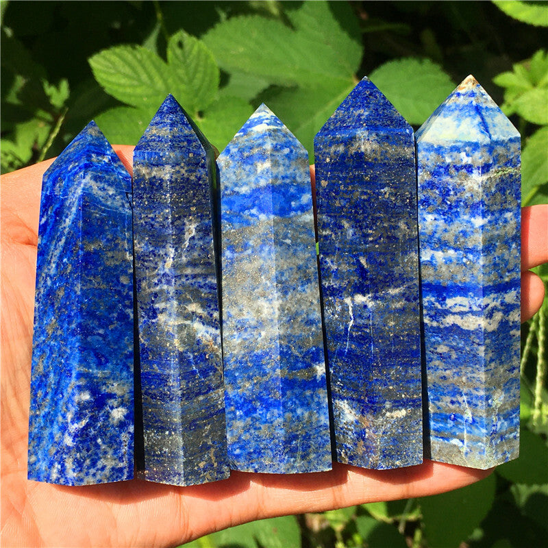 Wholesale~Natural Quartz Obelisk Crystal Tower Point Wand Reiki Healing Gift