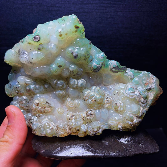 656G Natural China's Gobi Desert Agate Eyes Crystal Healing