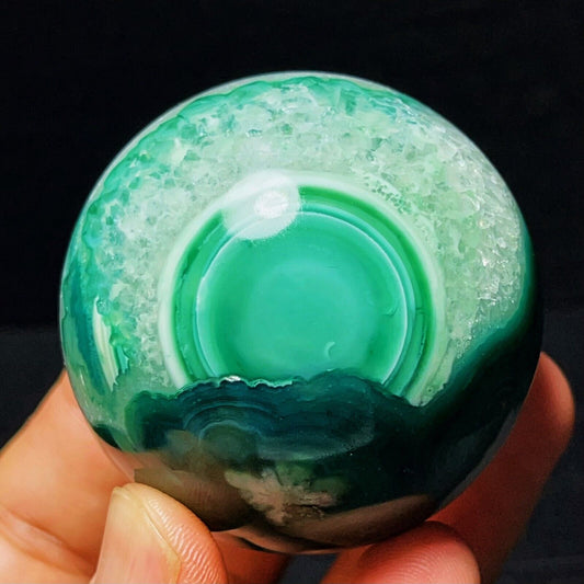 216G Natural Gobi Agate Eyes Agate Crystal Stone Healing Madagascar