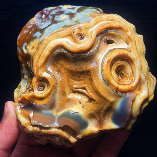 Natural China's Gobi Desert Gobi Agate Eyes Agate Crystal Healing
