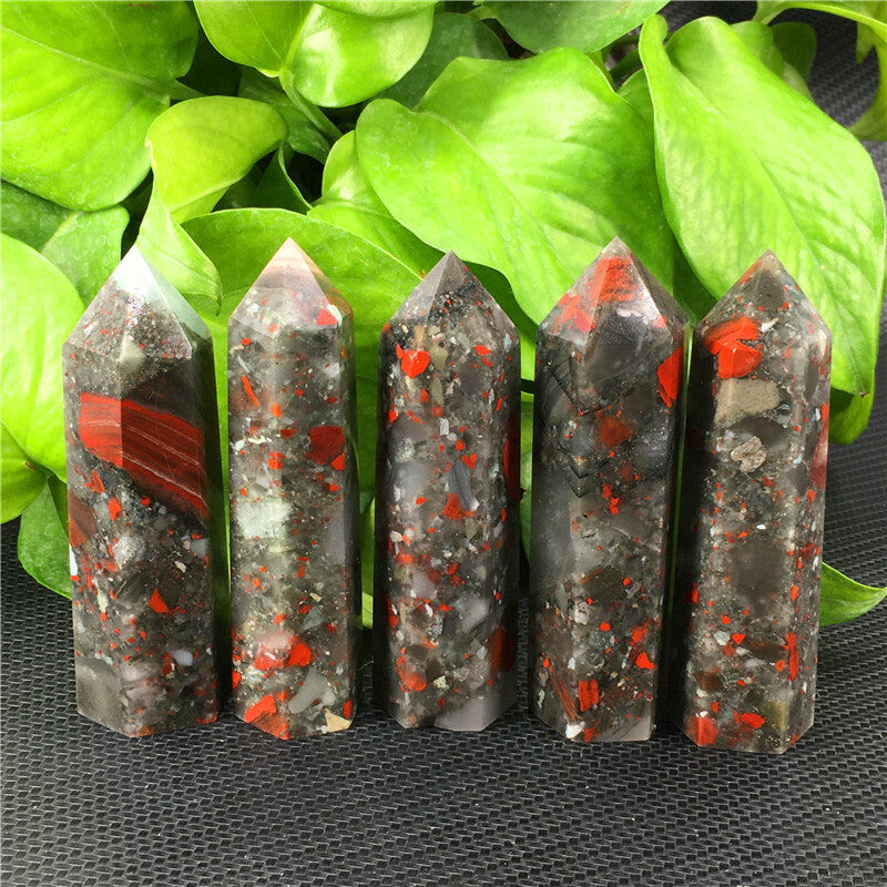 Wholesale~Natural Quartz Obelisk Crystal Tower Point Wand Reiki Healing Gift
