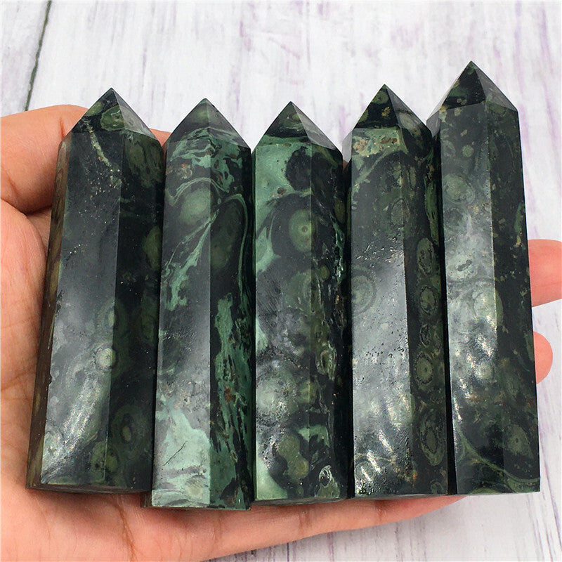 Wholesale~Natural Quartz Obelisk Crystal Tower Point Wand Reiki Healing Gift