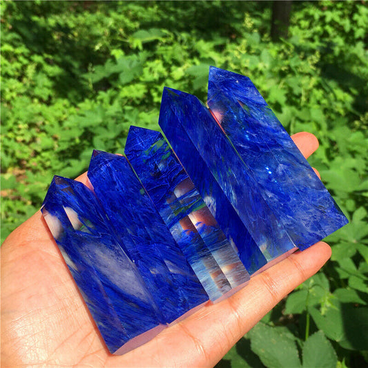 Wholesale~Natural Quartz Obelisk Crystal Tower Point Wand Reiki Healing Gift