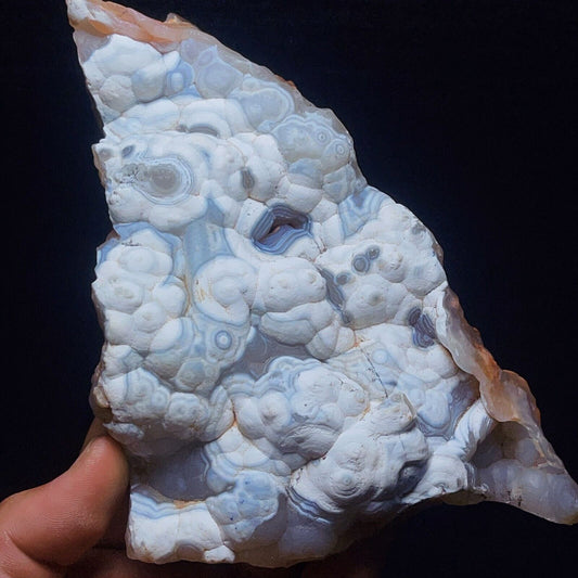 766G Natural China's Gobi Desert Gobi Agate Eyes Agate Crystal Healing