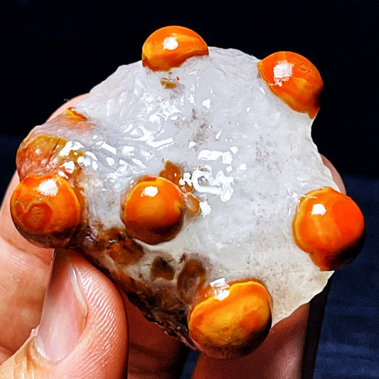 Rare Natural Gobi Agate Eyes Agate Crystal Stone Madagascar