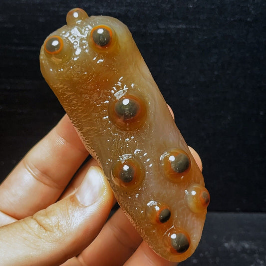 Natural Gobi Agate Eyes Agate Crystal Stone Madagascar