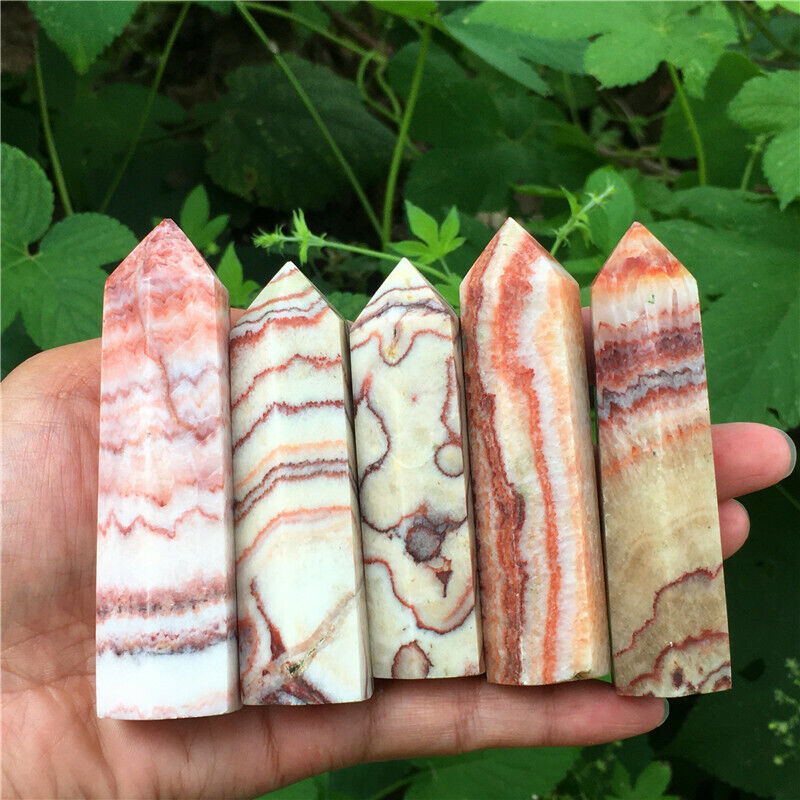 Wholesale~Natural Quartz Obelisk Crystal Tower Point Wand Reiki Healing Gift